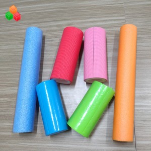 Hình dạng tùy chỉnh màu sắc logo ống siêu mềm rỗng PVC PVC EPE ống tròn xốp cho thiết bị / bao bì sân chơi trong nhà
